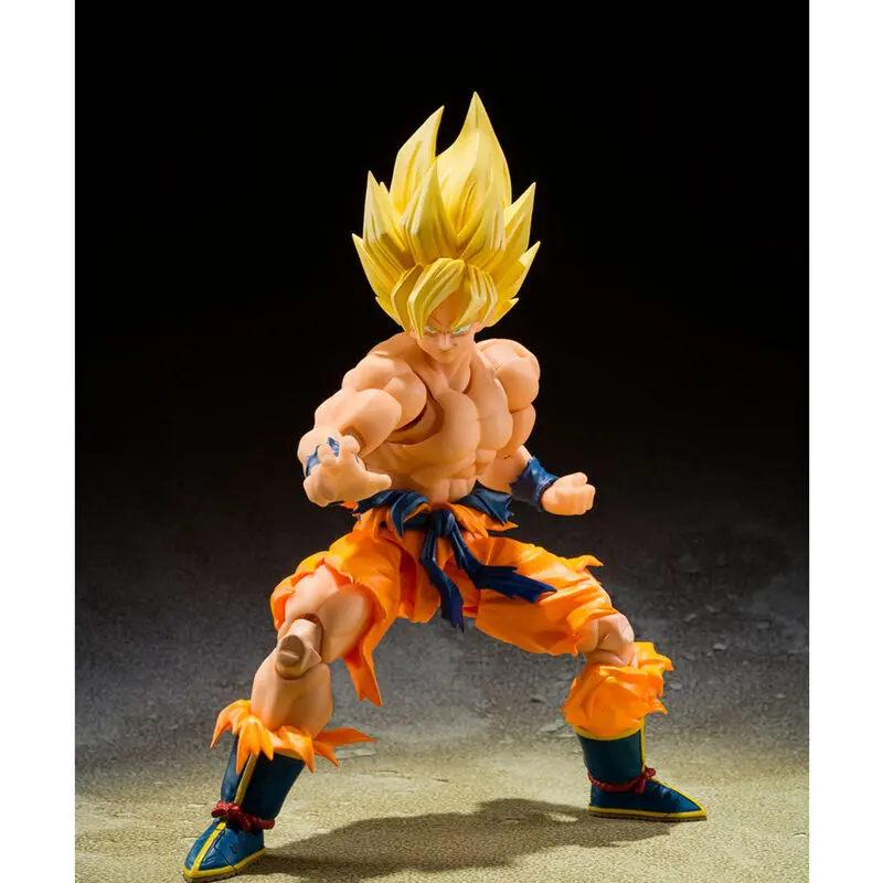 Dragon Ball Z S.H. Figuarts akcijska figura Super Saiyan Son Goku - Legendary Super Saiyan - 14 cm fotografija proizvoda