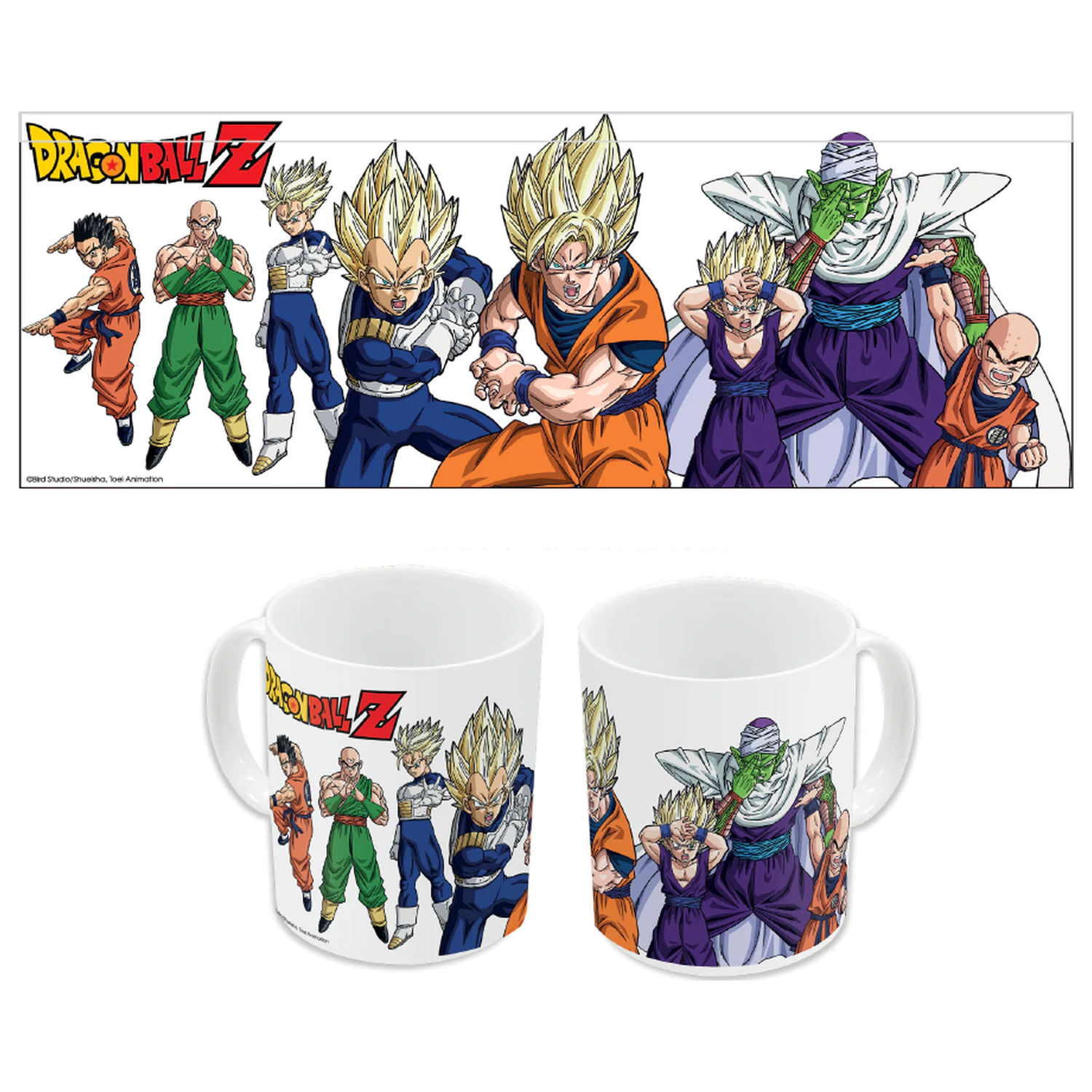 Dragon Ball Z Team keramička šalica 325 ml fotografija proizvoda