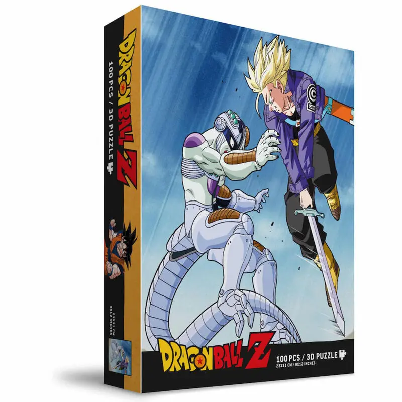 Dragon Ball Z slagalica s 3D efektom Trunks vs Frieza (100 dijelova) fotografija proizvoda