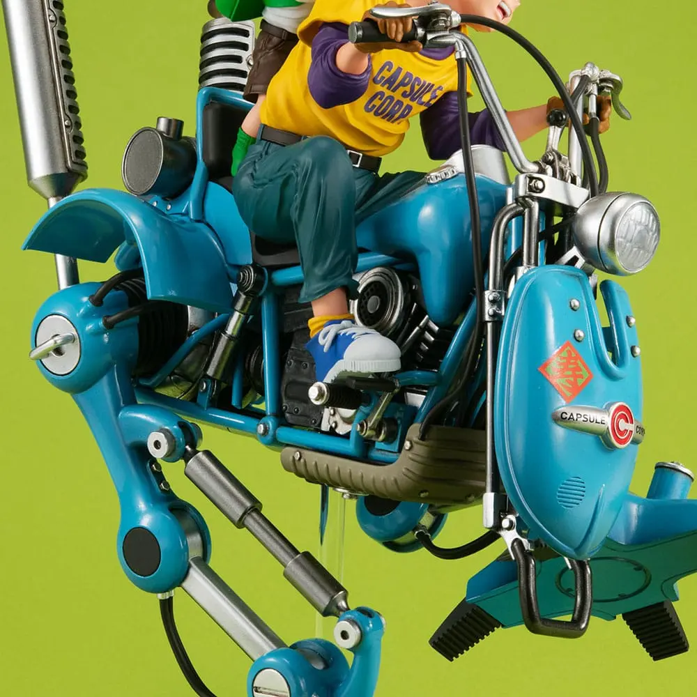 Dragonball Z Desktop Real McCoy EX PVC Diorama Son Goku & Son Gohan & Robot s dvije noge 20 cm fotografija proizvoda