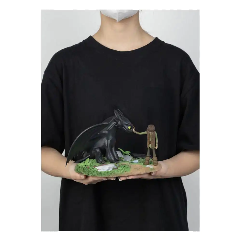 Dragons D-Stage PVC Diorama Toothless & Hiccup 15 cm fotografija proizvoda