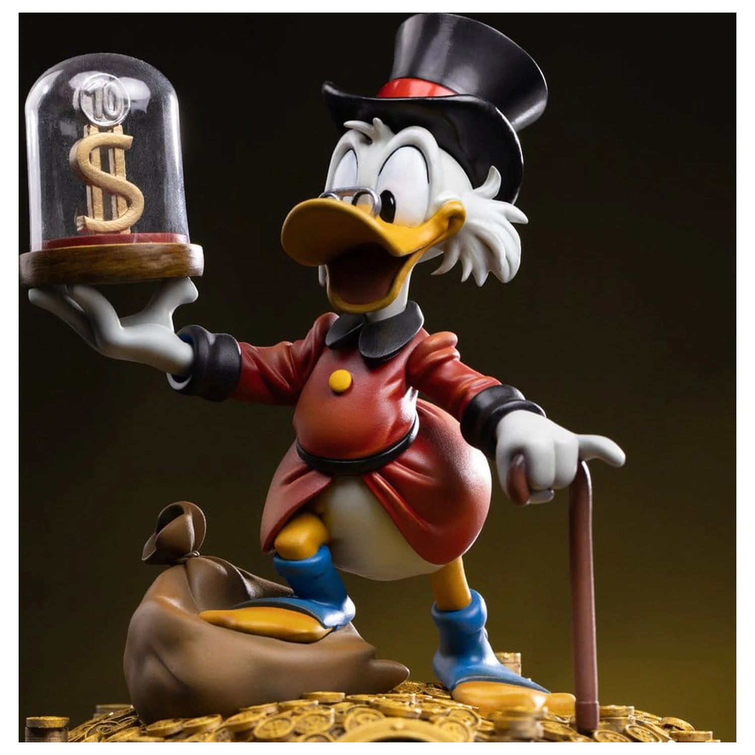 Duck Tales Art Scale Statua 1/10 Uncle Scrooge McDuck 17 cm fotografija proizvoda