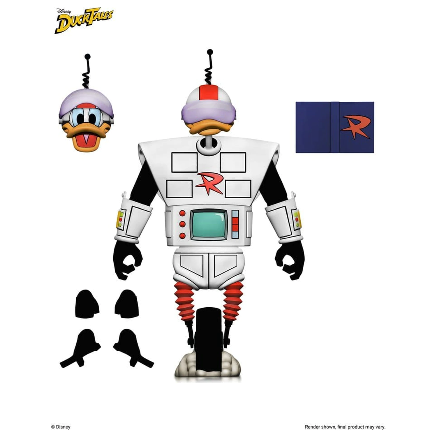 DuckTales Ultimate Akcijska figura Gizmoduck 18 cm fotografija proizvoda