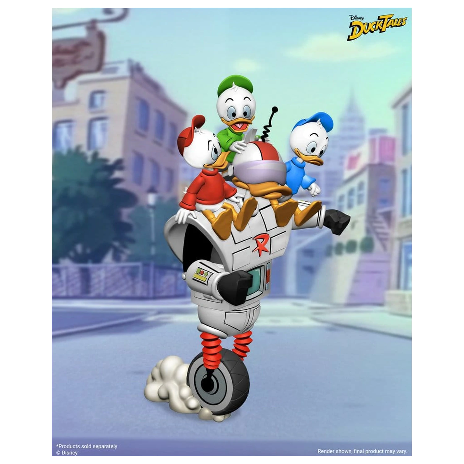 DuckTales Ultimate Akcijska figura Gizmoduck 18 cm fotografija proizvoda