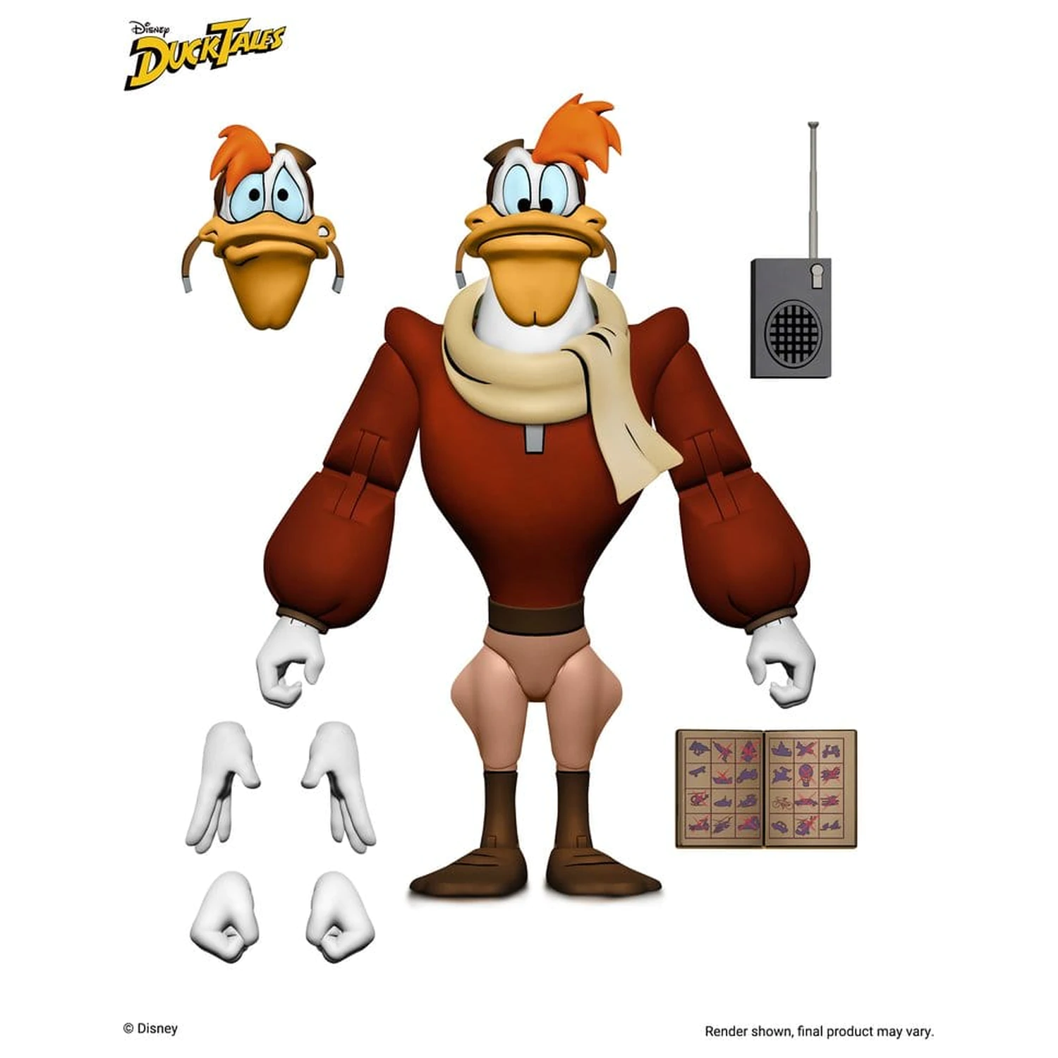 DuckTales Ultimate Akcijska figura Launchpad McQuack 18 cm fotografija proizvoda