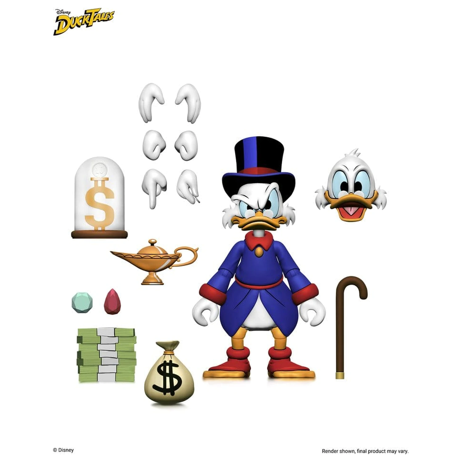 DuckTales Ultimate akcijska figura Scrooge McDuck 18 cm fotografija proizvoda