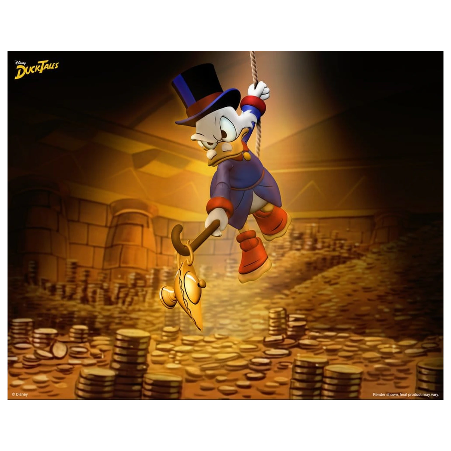 DuckTales Ultimate akcijska figura Scrooge McDuck 18 cm fotografija proizvoda