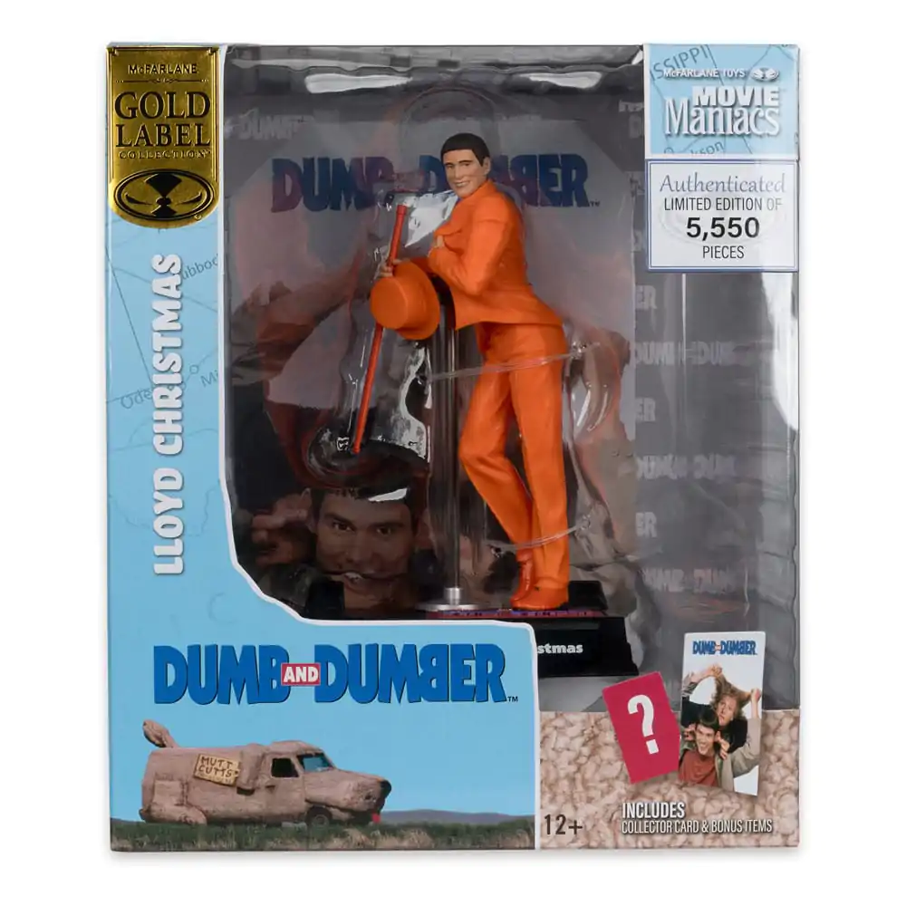 Dumb and Dumber Movie Maniacs PVC Kip Lloyd Christmas (Gold Label) 15 cm fotografija proizvoda