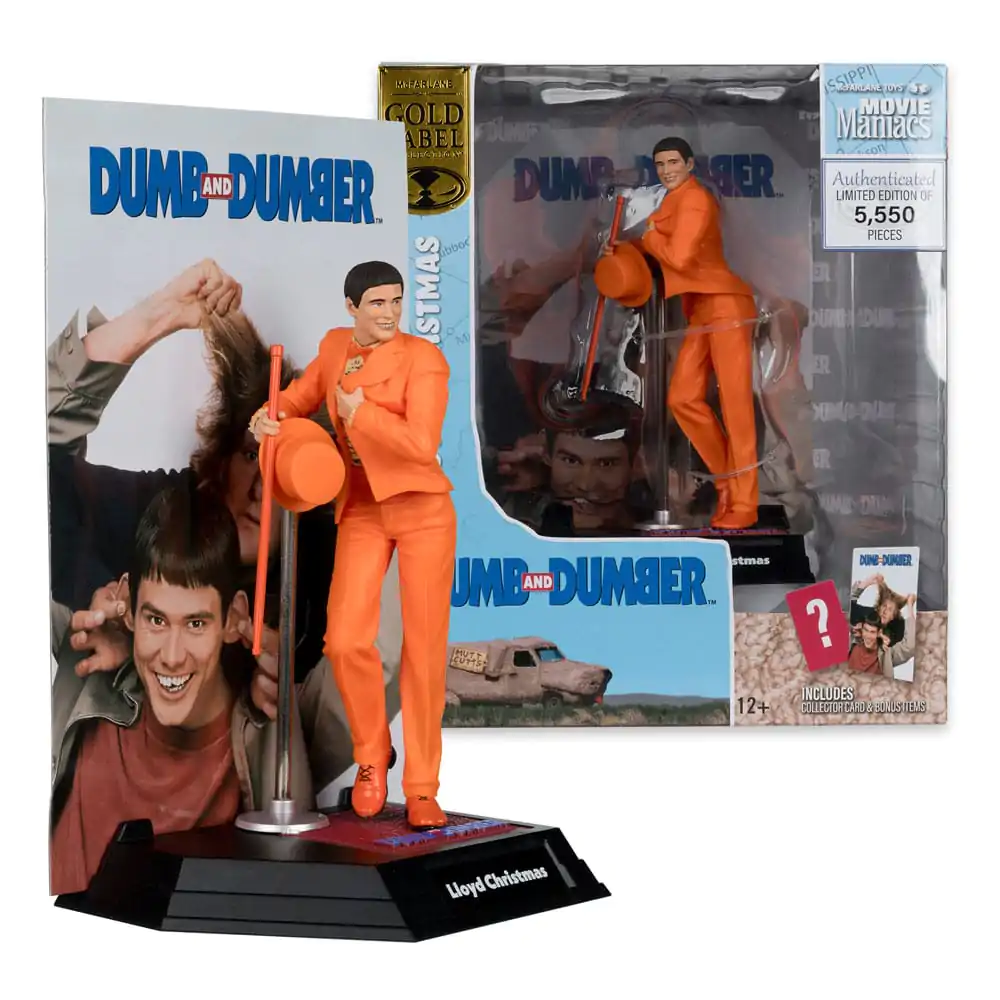 Dumb and Dumber Movie Maniacs PVC Kip Lloyd Christmas (Gold Label) 15 cm fotografija proizvoda