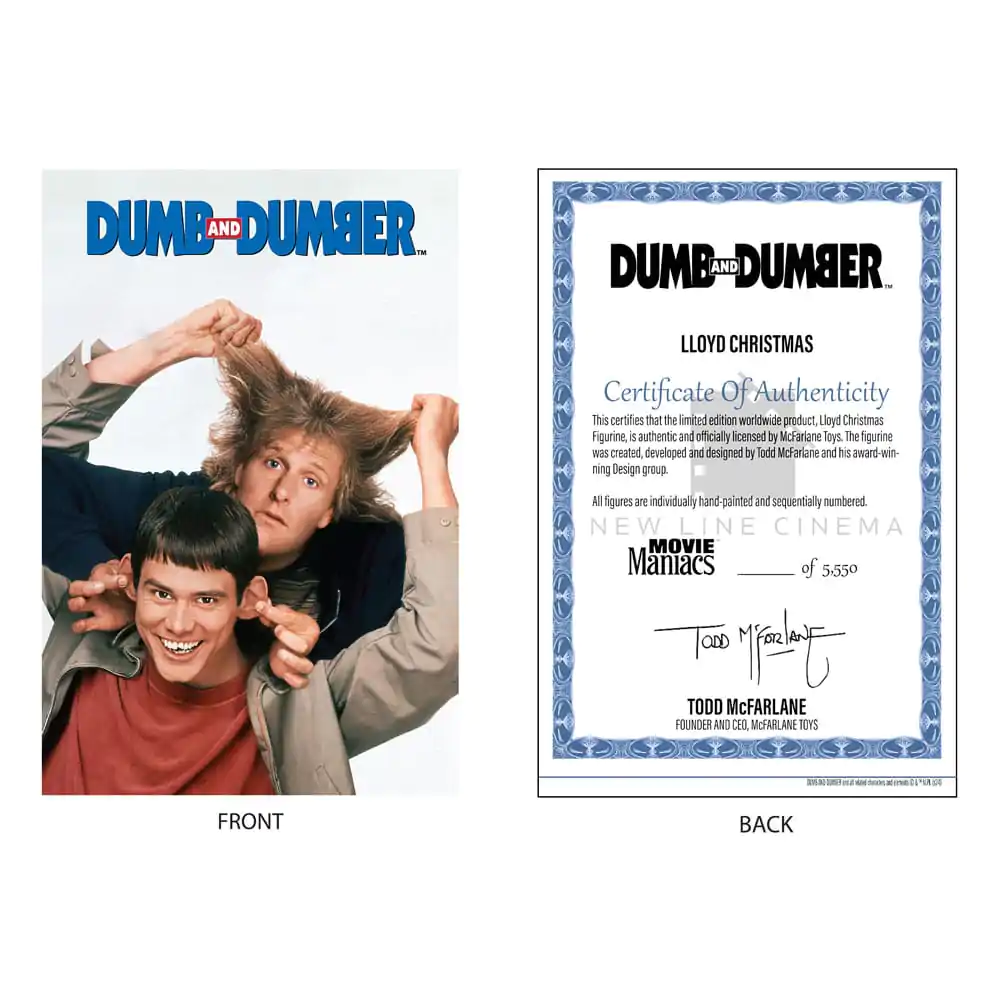 Dumb and Dumber Movie Maniacs PVC Kip Lloyd Christmas (Gold Label) 15 cm fotografija proizvoda