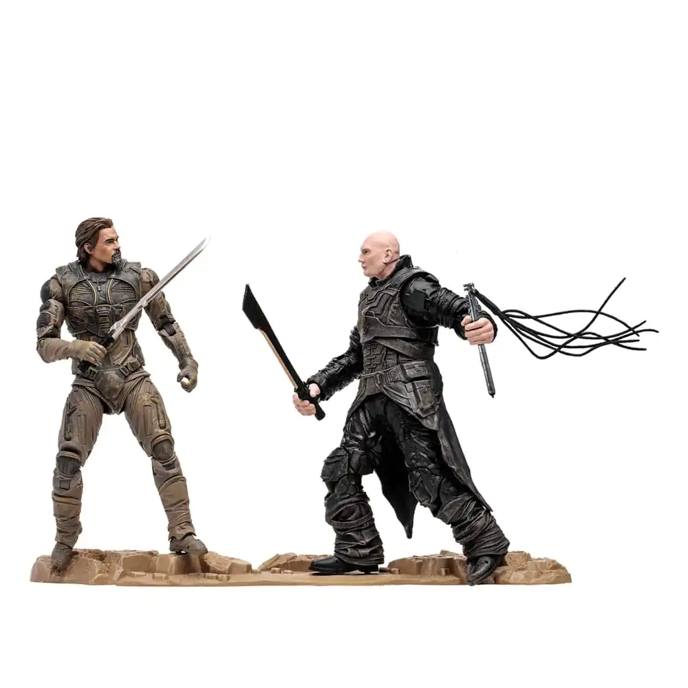 Dune: Part Two akcijske figure 2-Pack Gurney Halleck & Rabban 18 cm fotografija proizvoda