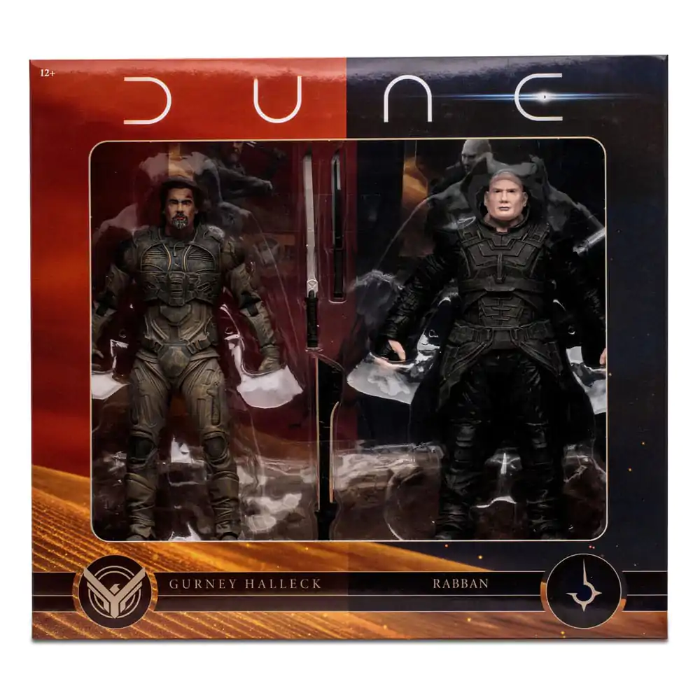 Dune: Part Two akcijske figure 2-Pack Gurney Halleck & Rabban 18 cm fotografija proizvoda