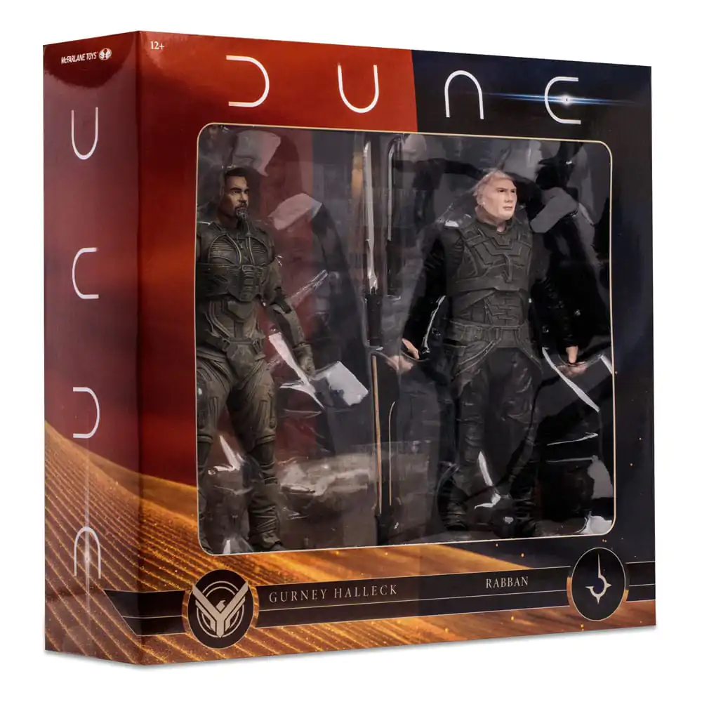 Dune: Part Two akcijske figure 2-Pack Gurney Halleck & Rabban 18 cm fotografija proizvoda