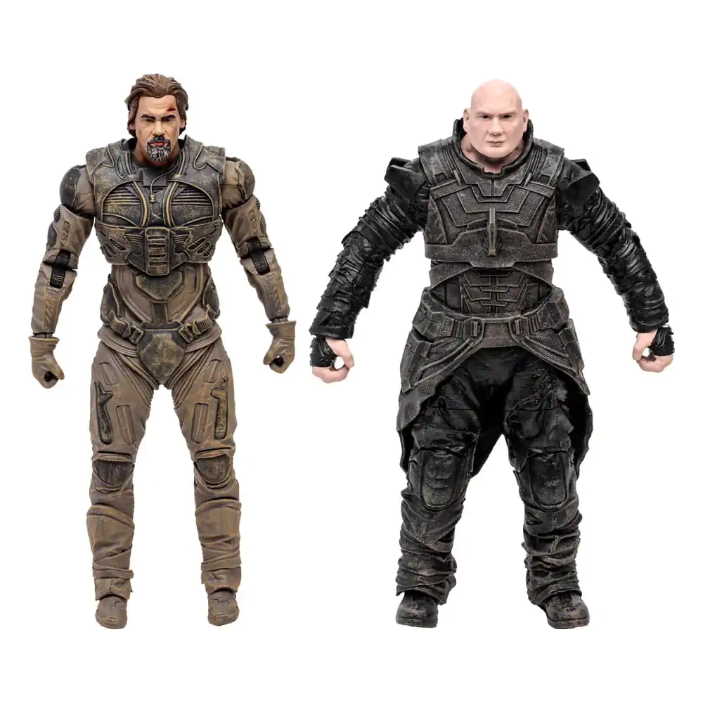 Dune: Part Two akcijske figure 2-Pack Gurney Halleck & Rabban 18 cm fotografija proizvoda