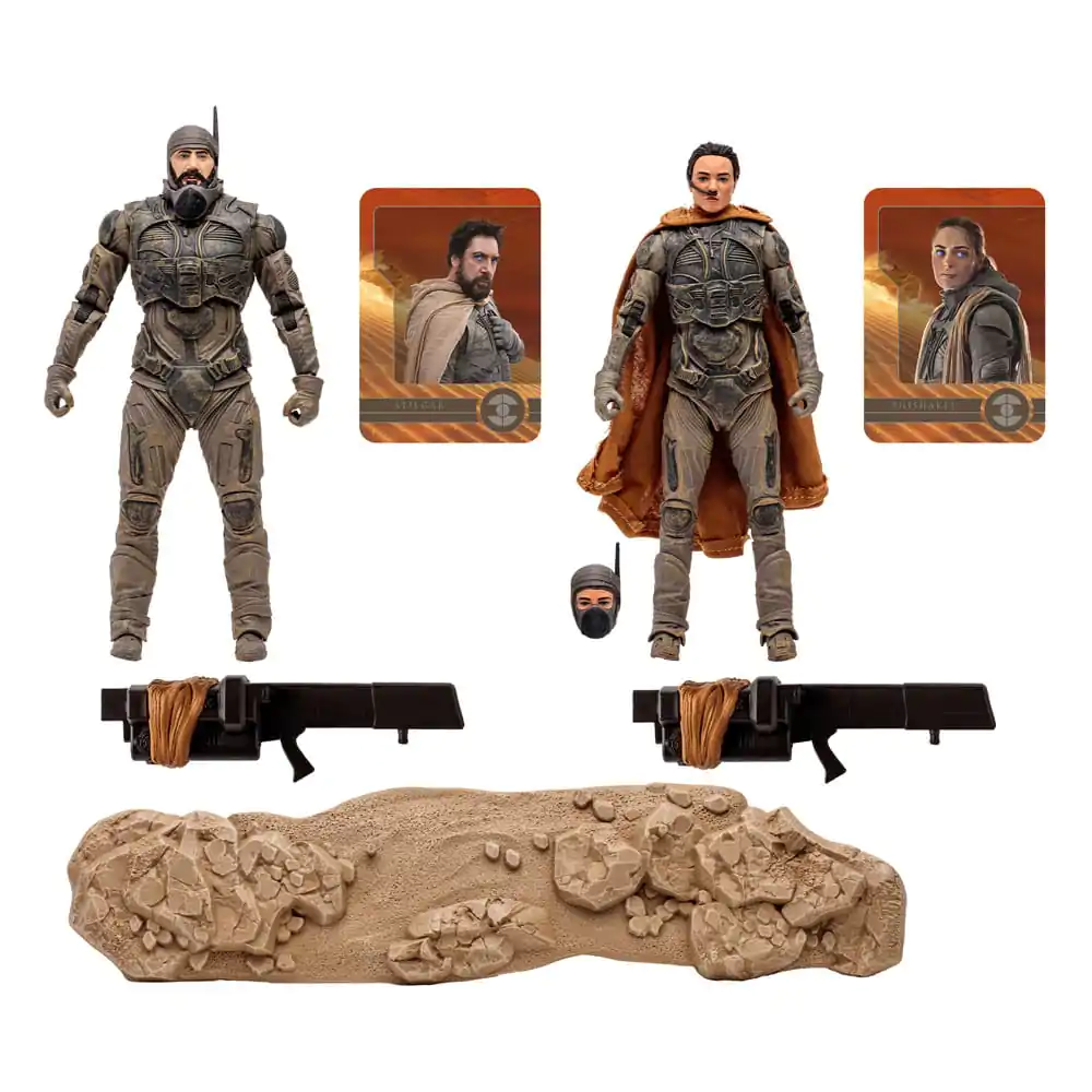 Dune: Part Two Action Figure 2-Pack Stilgar & Shishakli (Gold Label) 18 cm Figura fotografija proizvoda
