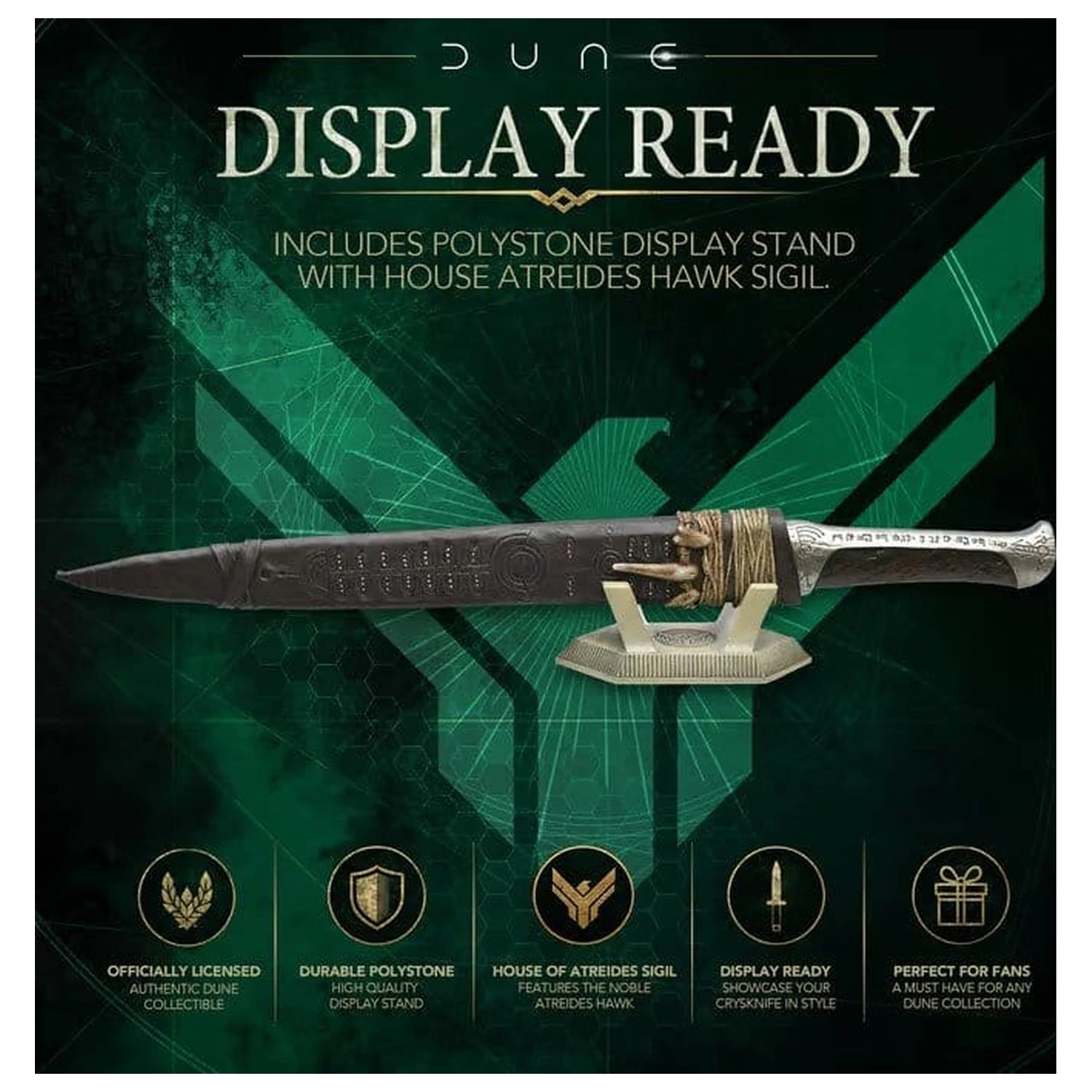Dune Replika 1/1 Paul Atreides Crysknife (Dune Part II) 49 cm fotografija proizvoda