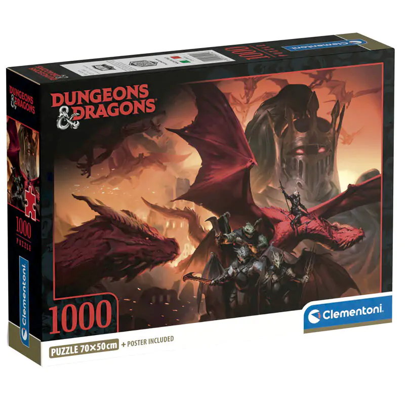 Dungeon & Dragons puzzle 1000 komada fotografija proizvoda