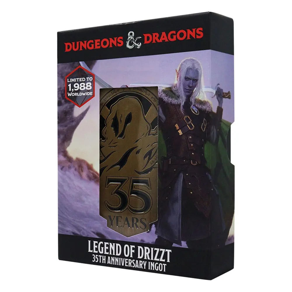 Dungeons & Dragons Metalna Karta 35. obljetnica Legend of Drizzt Limited Edition fotografija proizvoda