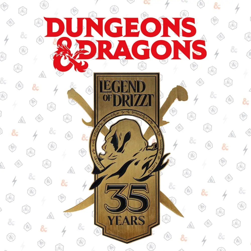 Dungeons & Dragons Metalna Karta 35. obljetnica Legend of Drizzt Limited Edition fotografija proizvoda