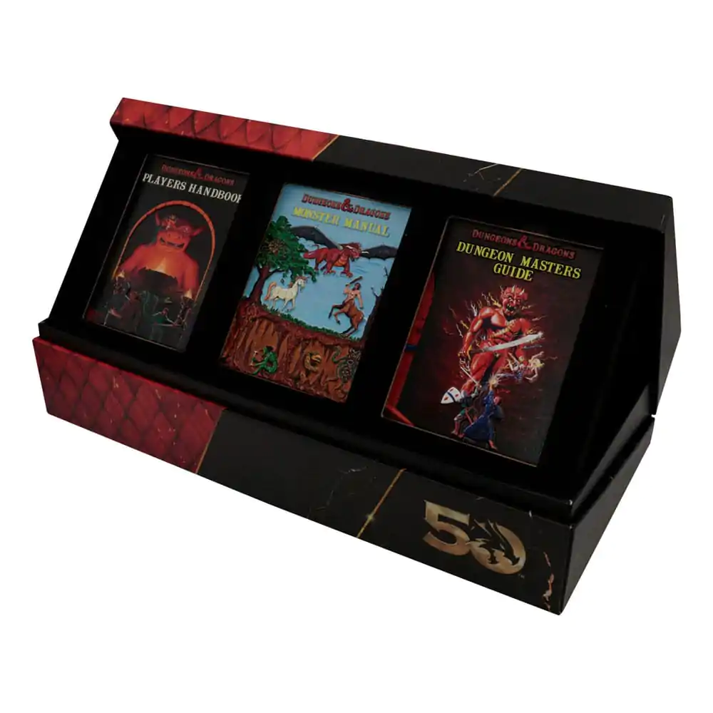 Dungeons & Dragons Ingot Set 50th Anniversary 1st Edition Omot knjige fotografija proizvoda