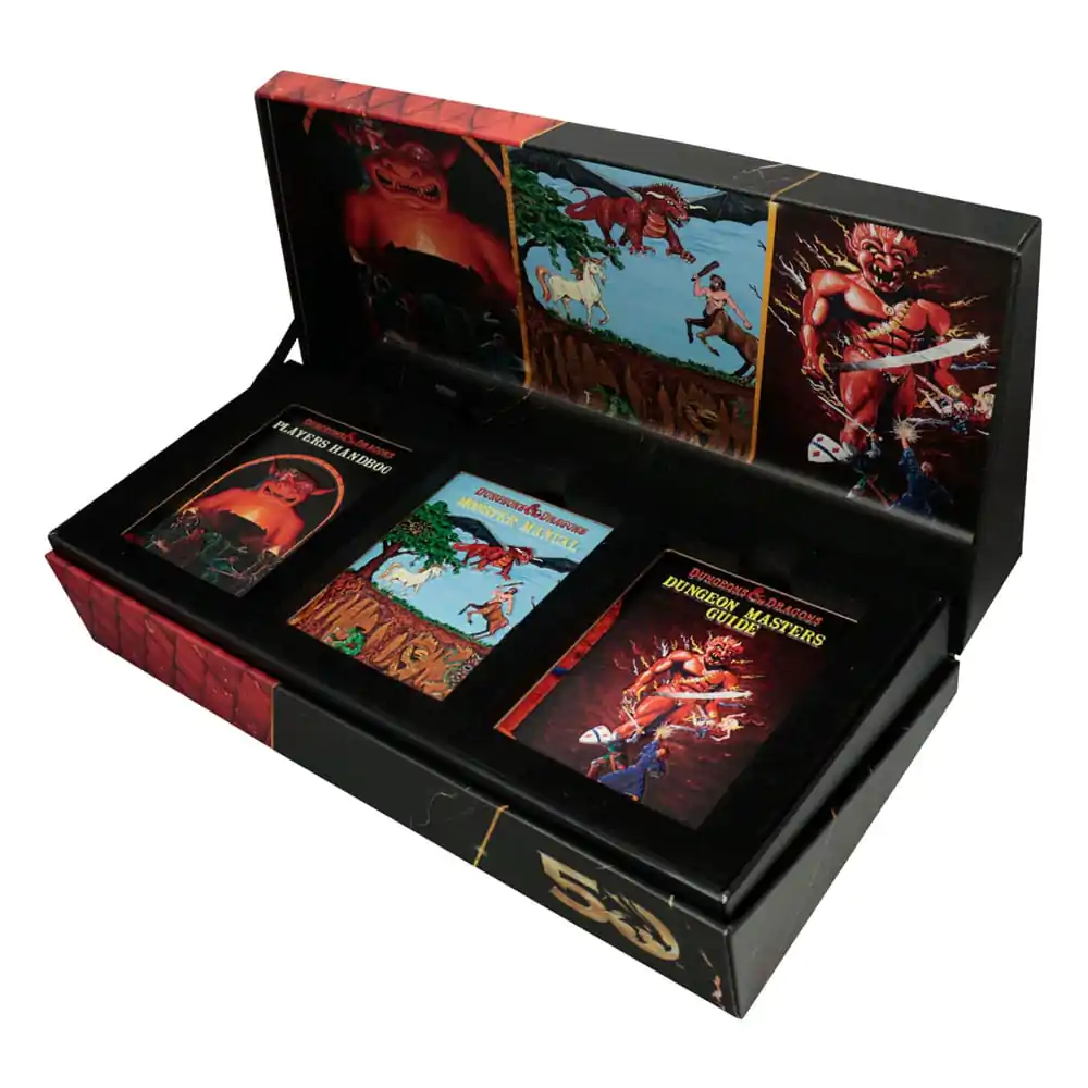 Dungeons & Dragons Ingot Set 50th Anniversary 1st Edition Omot knjige fotografija proizvoda