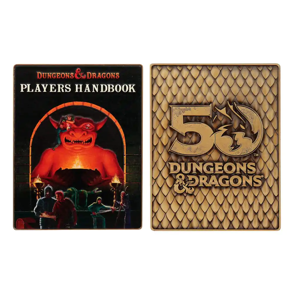 Dungeons & Dragons Ingot Set 50th Anniversary 1st Edition Omot knjige fotografija proizvoda