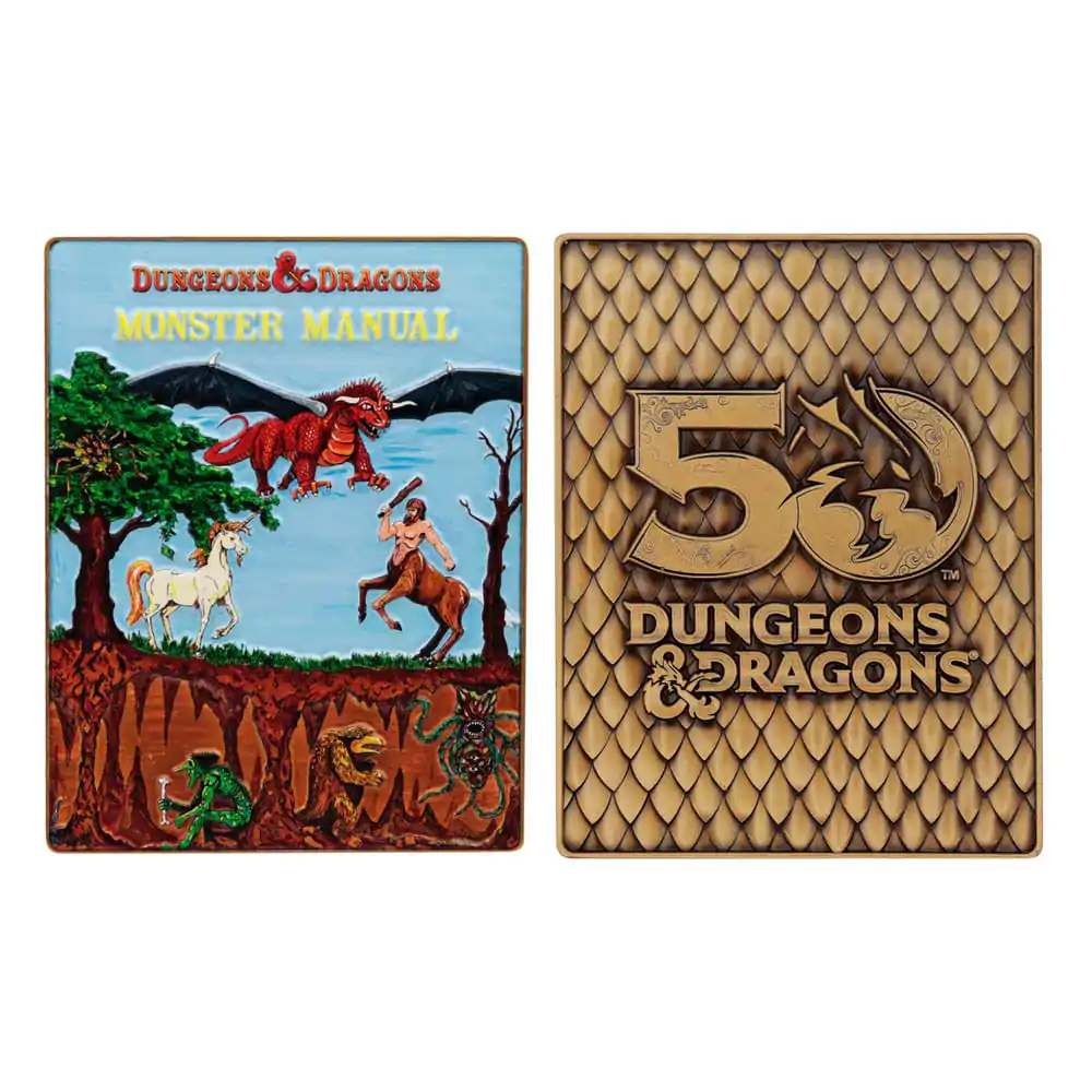 Dungeons & Dragons Ingot Set 50th Anniversary 1st Edition Omot knjige fotografija proizvoda