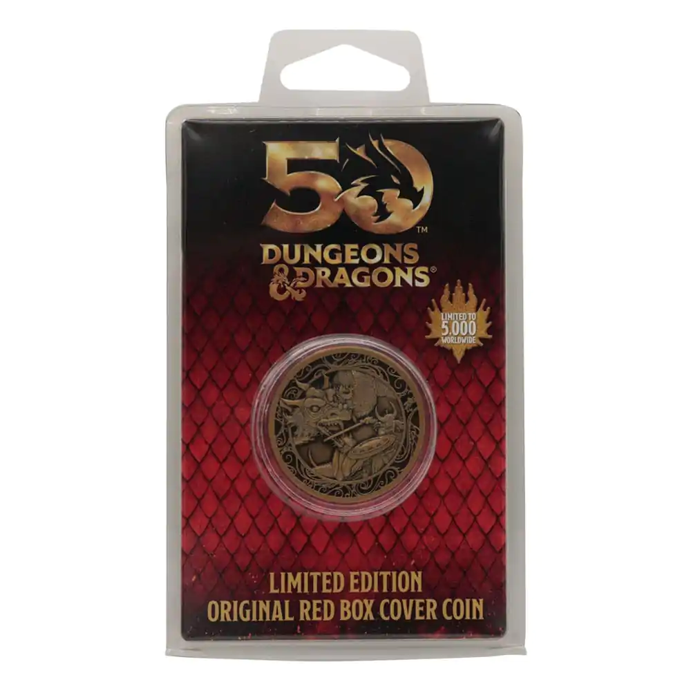 Dungeons & Dragons Collectable Coin 50th Anniversary Antique Gold Edition 4 cmDungeons & Dragons kolekcionarski novčić 50. obljetnica Antique Gold Edition 4 cm fotografija proizvoda