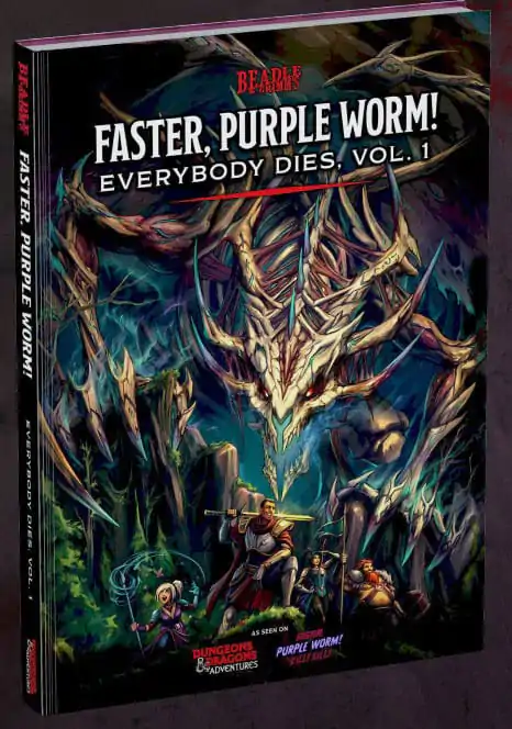 Dungeons & Dragons avanturistička knjiga Faster, Purple Worm fotografija proizvoda