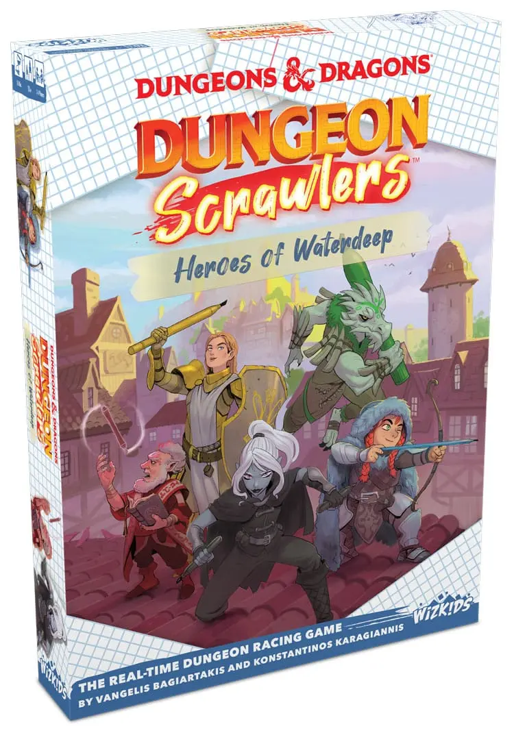 Dungeons & Dragons: Dungeon Scrawlers - Heroes of Waterdeep strateška igra *English Version* fotografija proizvoda