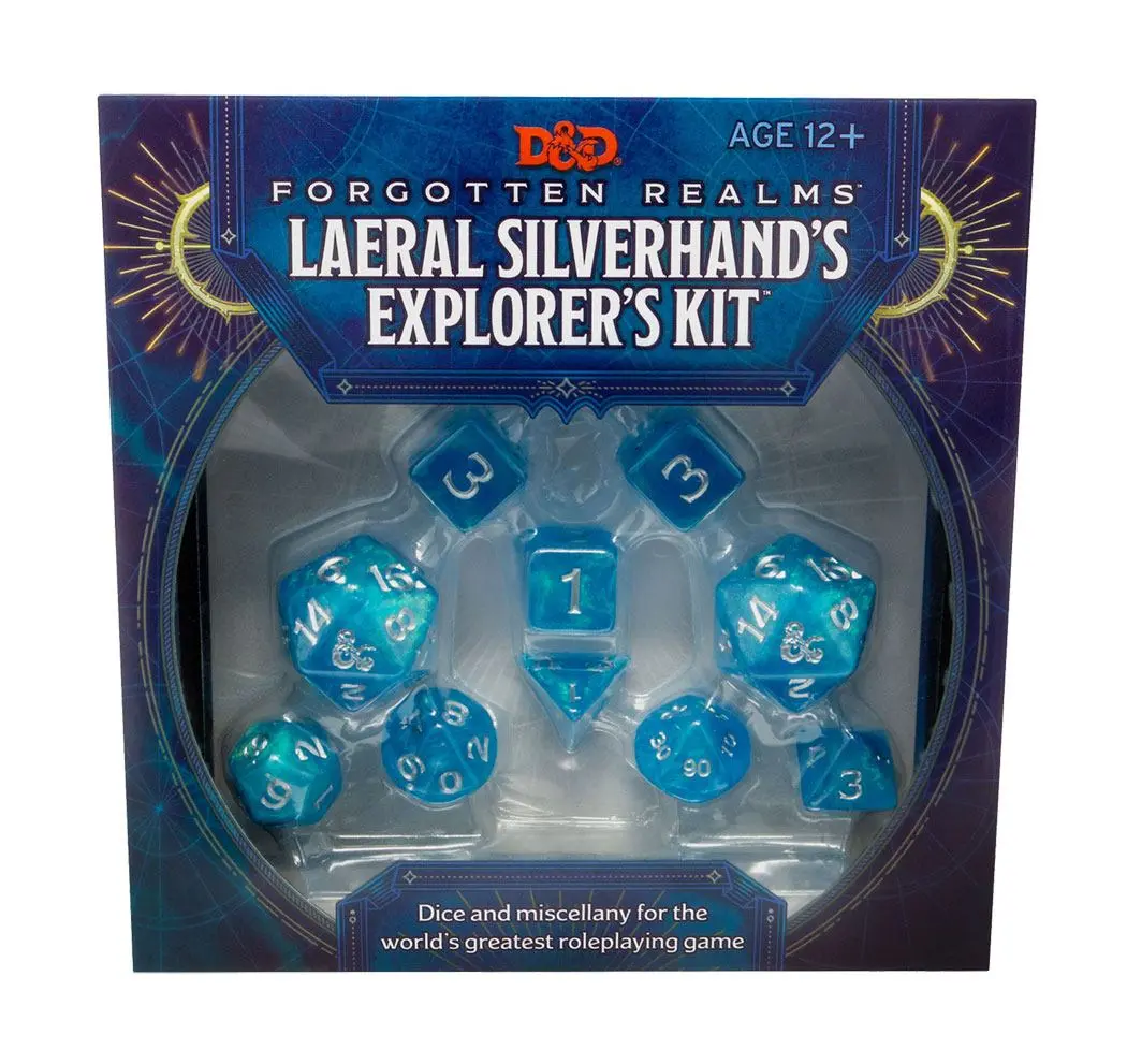 Dungeons & Dragons Forgotten Realms: Laeral Silverhand's Explorer's Kit - Kocke & Razno english fotografija proizvoda