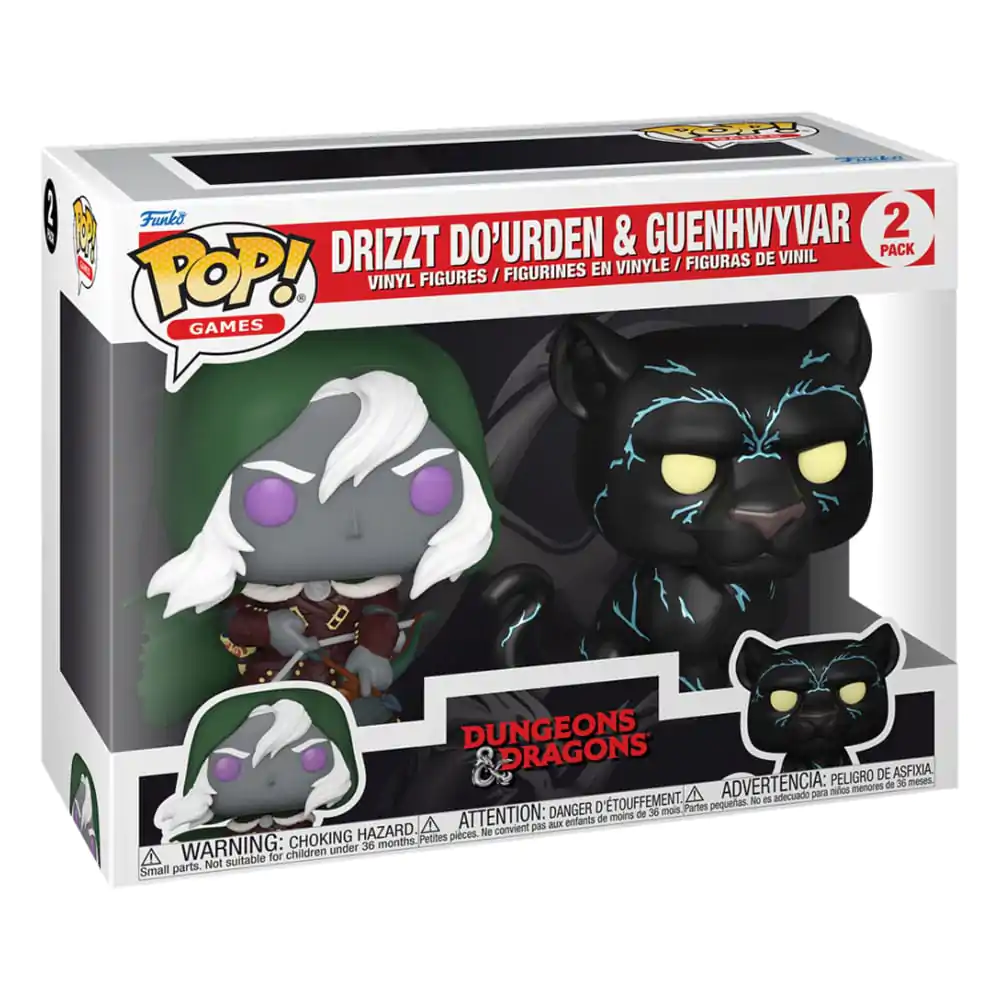 Dungeons & Dragons Funko POP! Movies Vinyl Figure Drizzt & Guenhwyvar 2-Pack 9 cm - set od 2 komada fotografija proizvoda