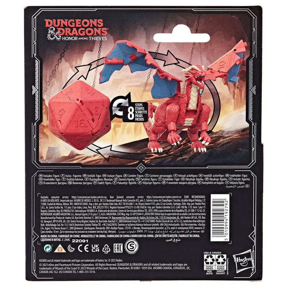 Dungeons & Dragons: Honor Among Thieves Dicelings akcijska figura Themberchaud fotografija proizvoda