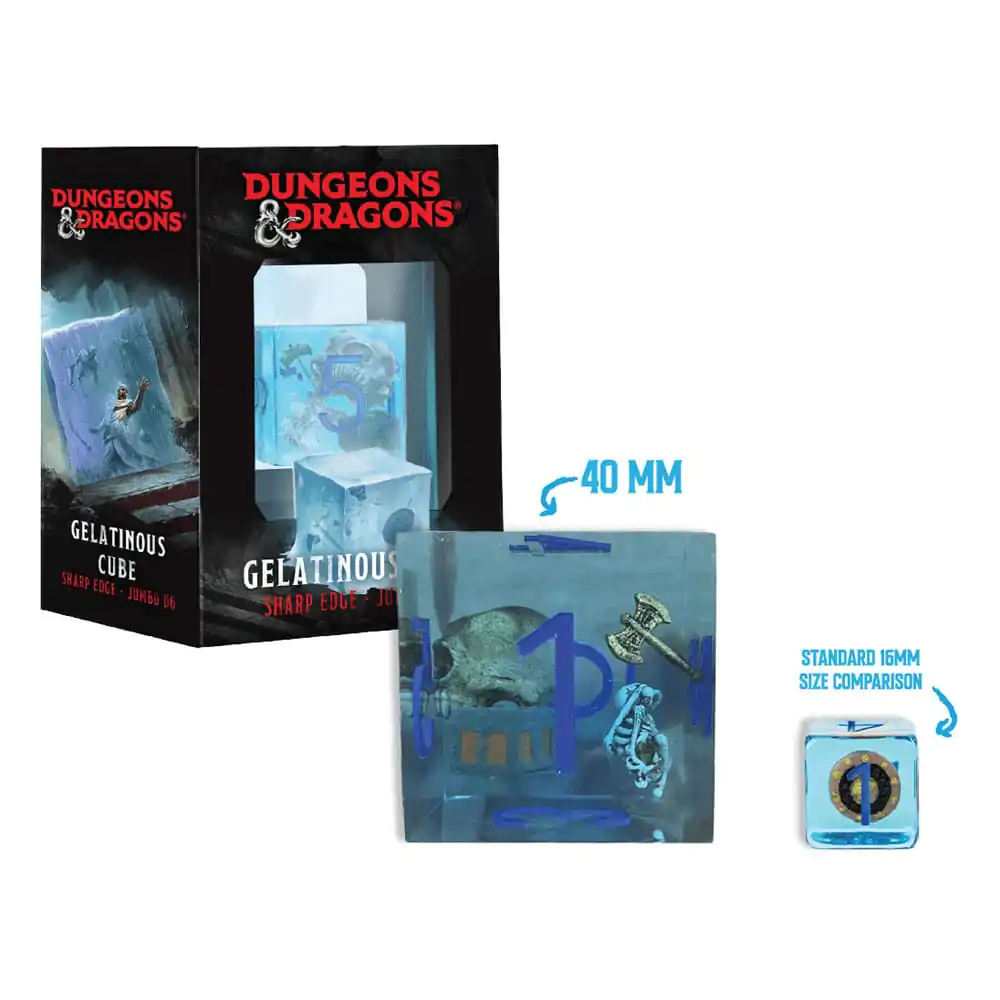 Dungeons & Dragons Jumbo Kocka Gelatinous Cube 4 cm fotografija proizvoda