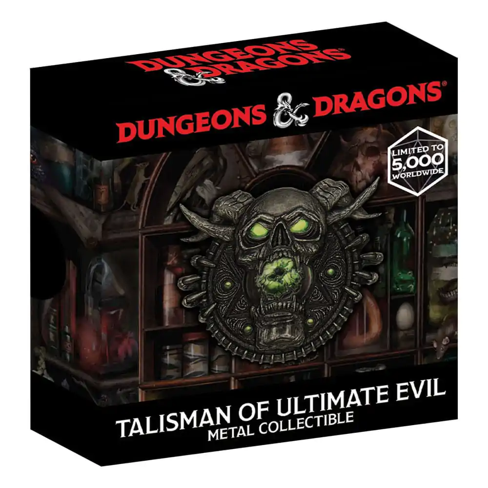 Dungeons & Dragons Medaljon i Umjetnička karta Talisman of Ultimate Evil Limited Edition fotografija proizvoda