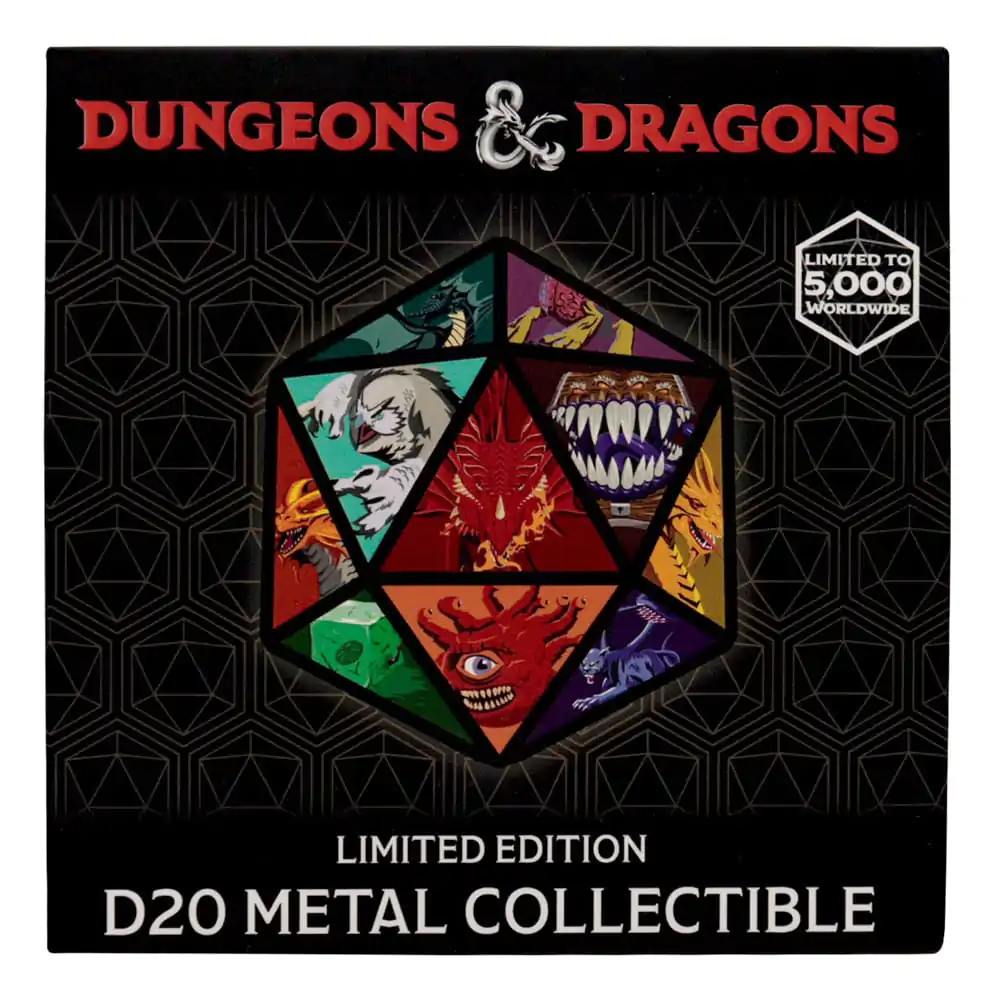 Dungeons & Dragons Medaljon D20 fotografija proizvoda