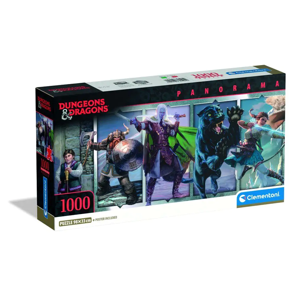 Dungeons & Dragons Panorama puzzle 1000 kom fotografija proizvoda