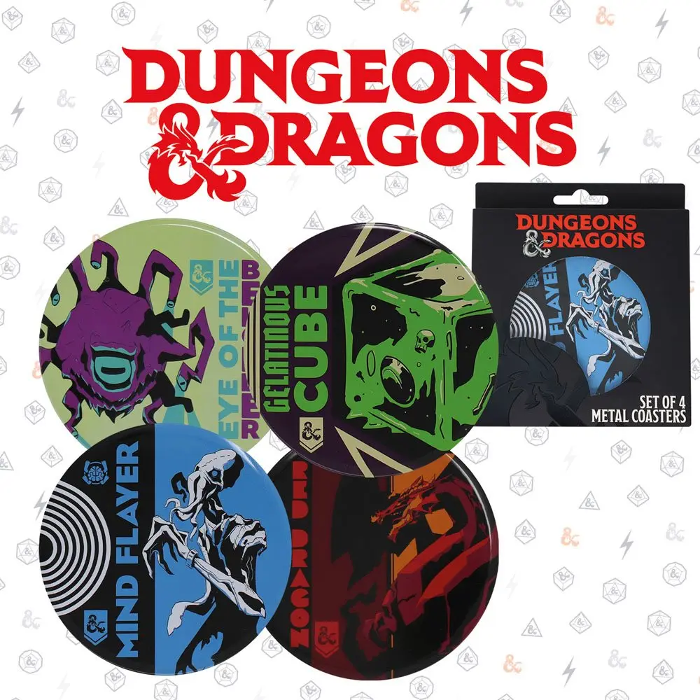 Dungeons & Dragons Podmetači 4-Pack fotografija proizvoda