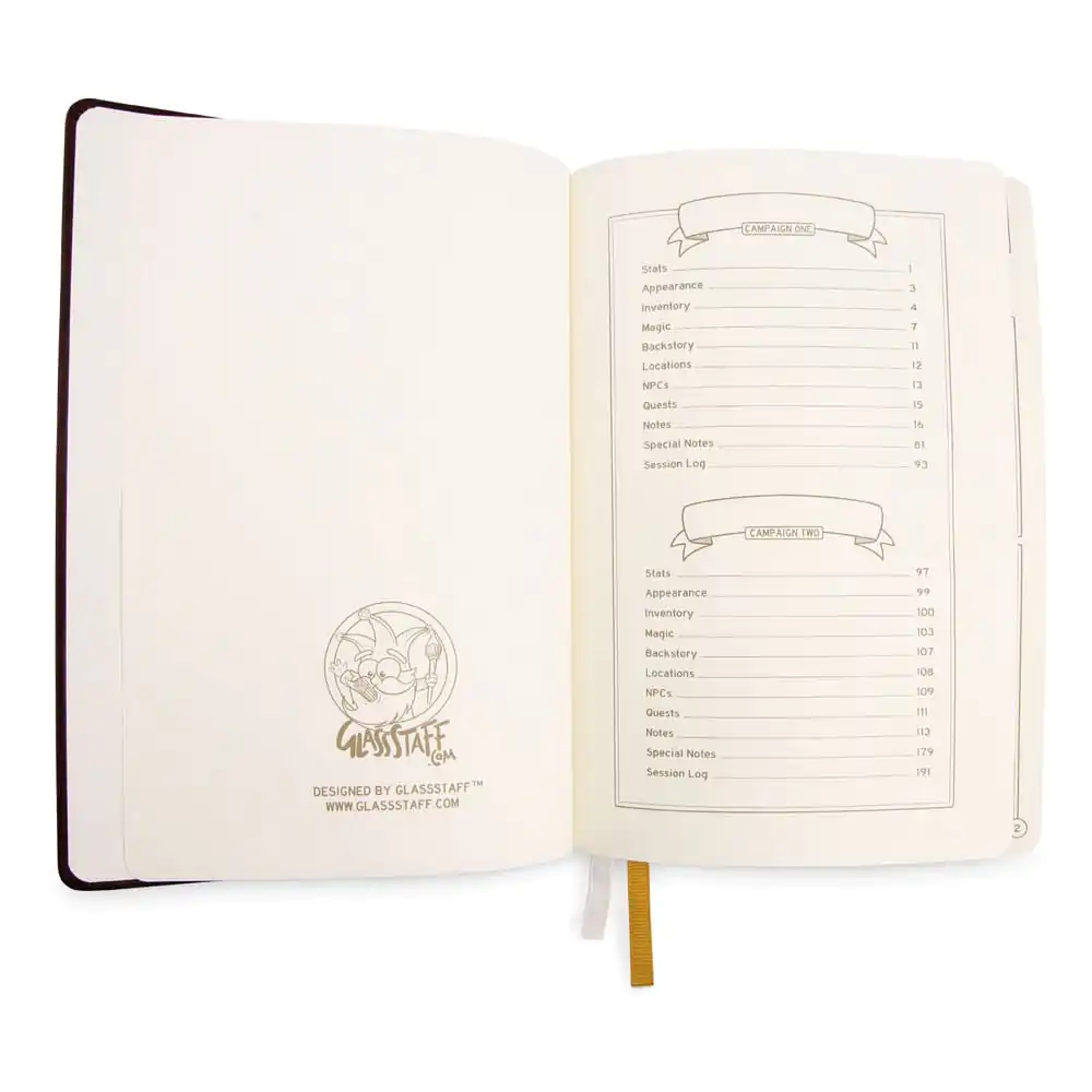 Dungeons & Dragons RPG dnevnik 5e Black fotografija proizvoda