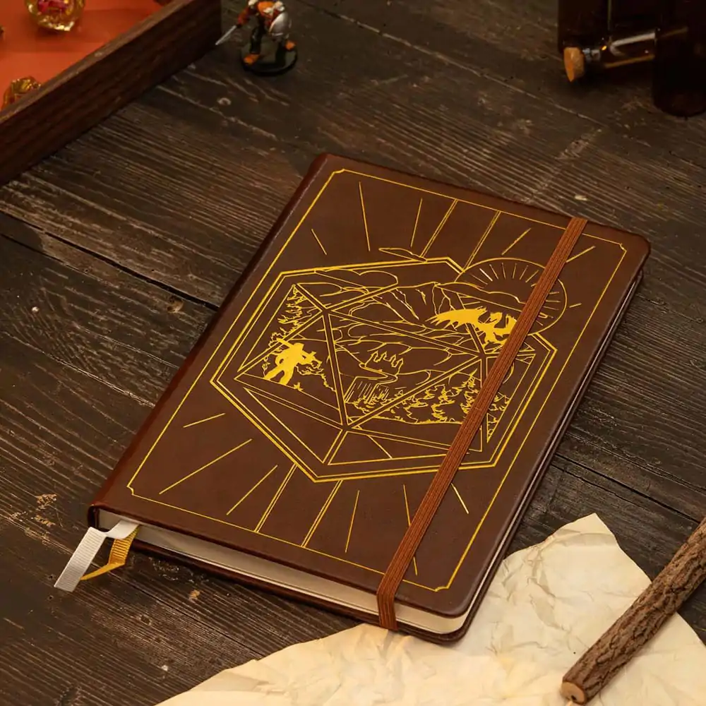 Dungeons & Dragons RPG dnevnik 5e Brown fotografija proizvoda