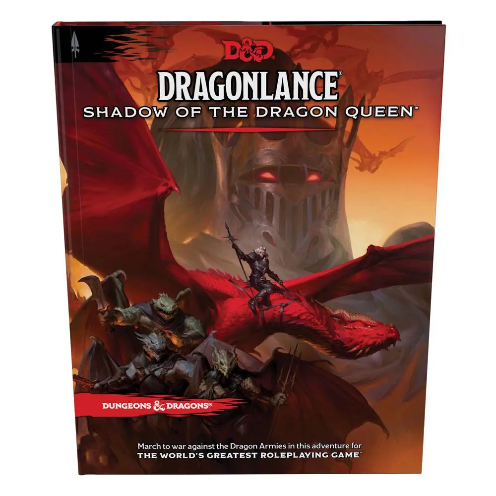 Dungeons & Dragons RPG Adventure Dragonlance: Shadow of the Dragon Queen engleski – RPG avantura fotografija proizvoda