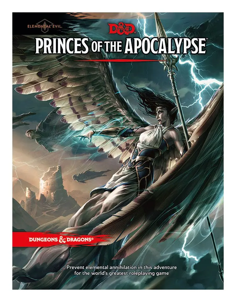 Dungeons & Dragons RPG Avantura Elemental Evil - Princes of the Apocalypse english fotografija proizvoda