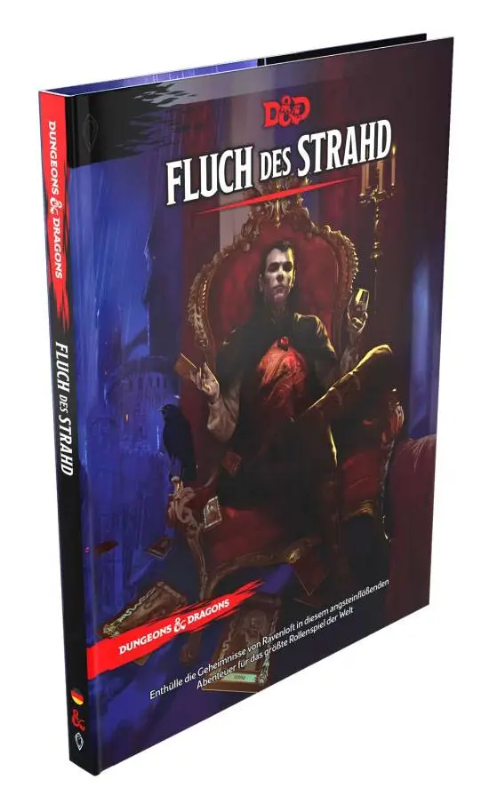 Dungeons & Dragons RPG Avantura Fluch des Strahd german fotografija proizvoda