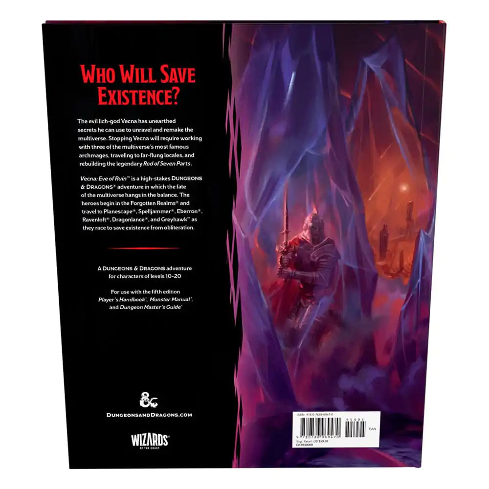 Dungeons & Dragons RPG Avantura Vecna: Eve of Ruin engleski fotografija proizvoda