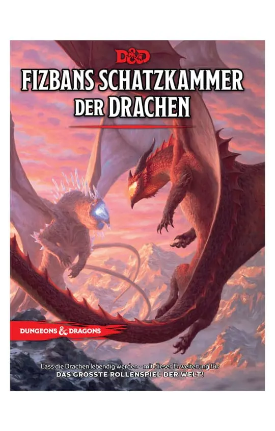 Dungeons & Dragons RPG Fizbans Schatzkammer der Drachen germanDungeons & Dragons RPG Fizbans Schatzkammer der Drachen njemački fotografija proizvoda