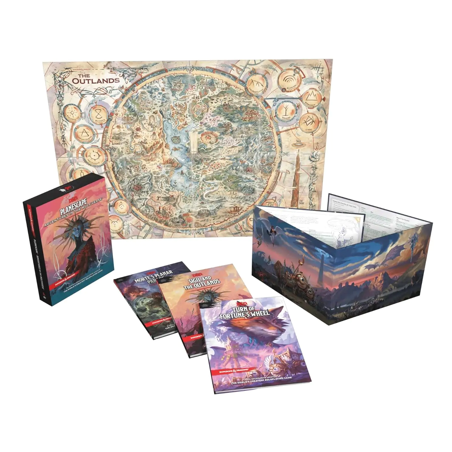 Dungeons & Dragons RPG Planescape: Adventures in the Multiverse engleski RPG fotografija proizvoda