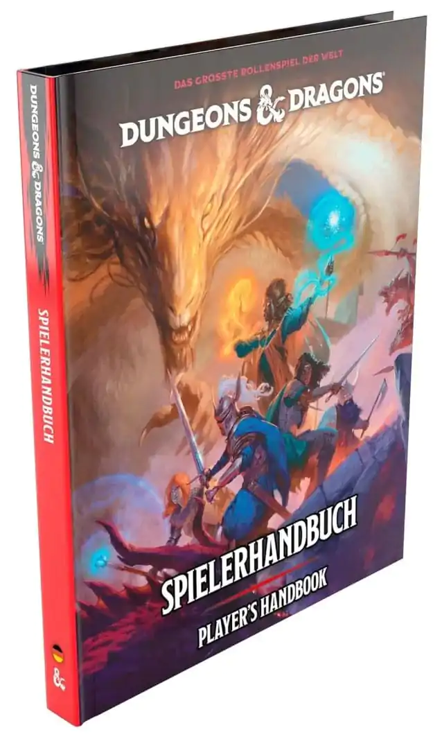Dungeons & Dragons RPG Priručnik za igrače 2024 german fotografija proizvoda