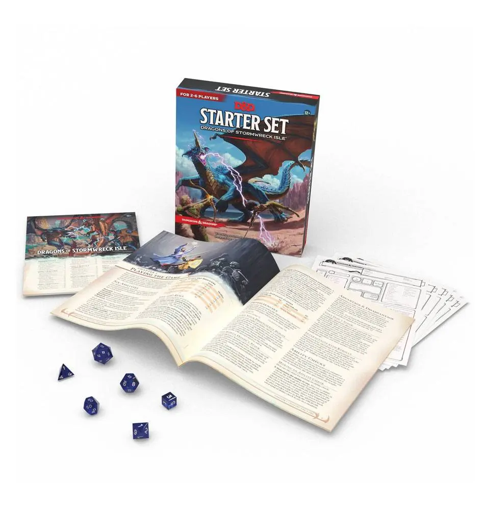 Dungeons & Dragons RPG Starter Set: Dragons of Stormwreck Isle engleski - Početnički Set za Igranje Uloga fotografija proizvoda