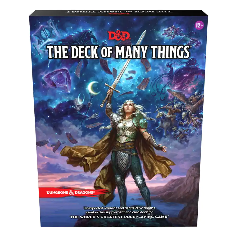 Dungeons & Dragons RPG The Deck of Many Things engleski špil karata fotografija proizvoda