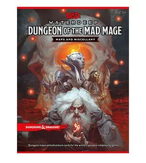 Dungeons & Dragons RPG Waterdeep: Dungeon of the Mad Mage - Karte i Razno english fotografija proizvoda